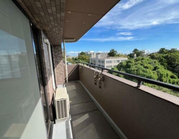 ライオンズマンション松戸中央公園 ベランダ