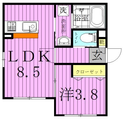 Ｒｏｓａｄｏ（ロサード） 間取り図