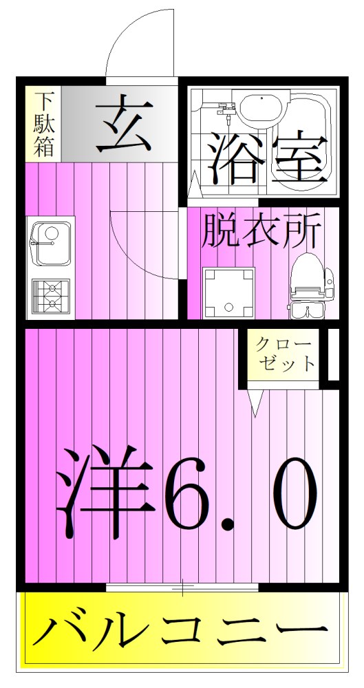 プランドール  間取り図