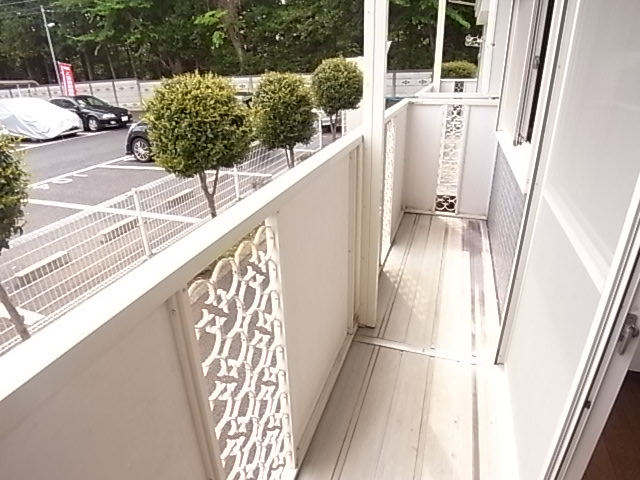 ウィンディーヒルズＢ ベランダ