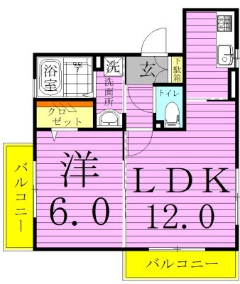 Ｌｅ　Ｇｒａｎｄ　Ｐｈｅｎｉｘ 間取り図