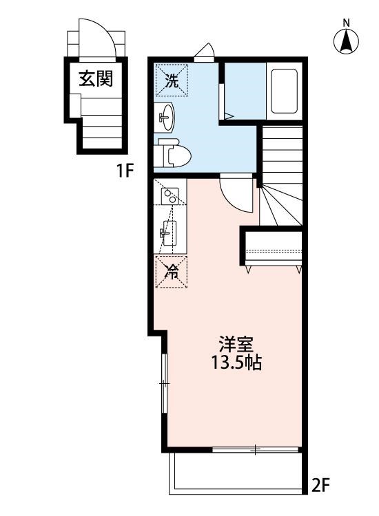 ヒルズ新柏 2004号室 間取り