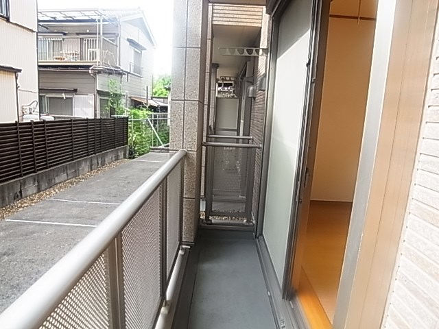 プラム梅島Ｃ ベランダ