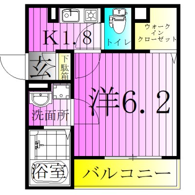 T&amp;amp;P　TAKENOTSUKA 間取り図