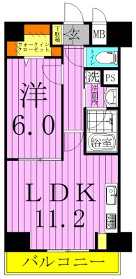 Belle　Epoque（ベルエポック） 間取り図