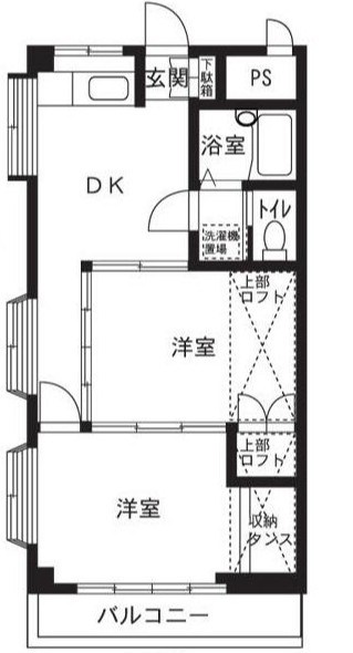 ユーホリアT 305号室 間取り