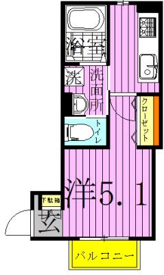 ＳＯＵＶＥＮＩＲ 間取り図