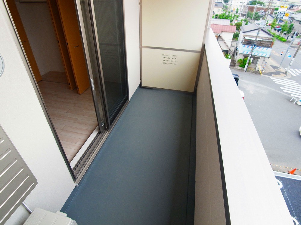 ぺスカ保木間 ベランダ