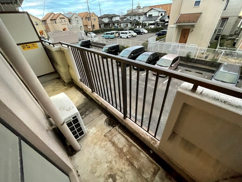 第6パールメゾン海老原 ベランダ