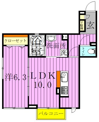 エスペランサ 間取り図