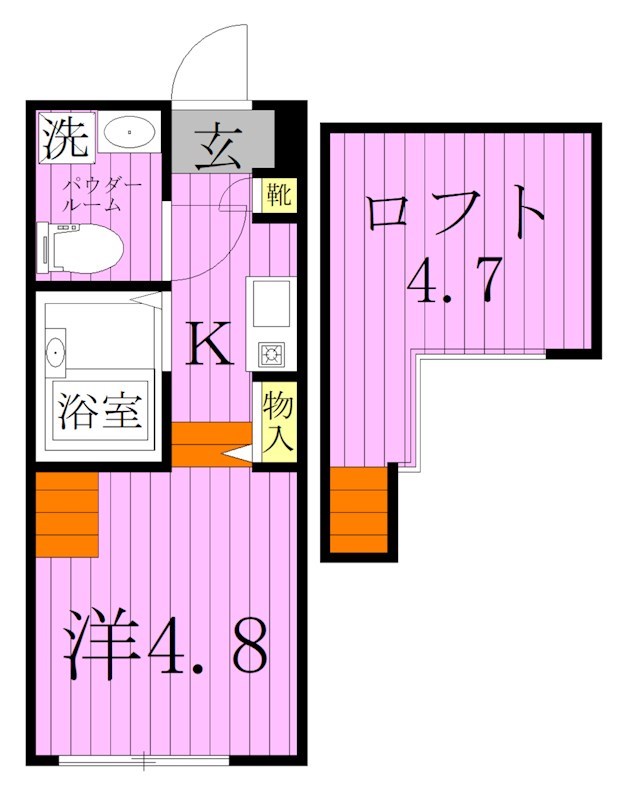 Maison Sourire 間取り図