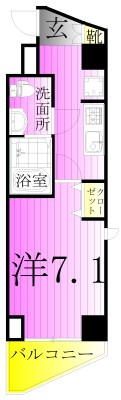 T-CASTLE 西新井 間取り図