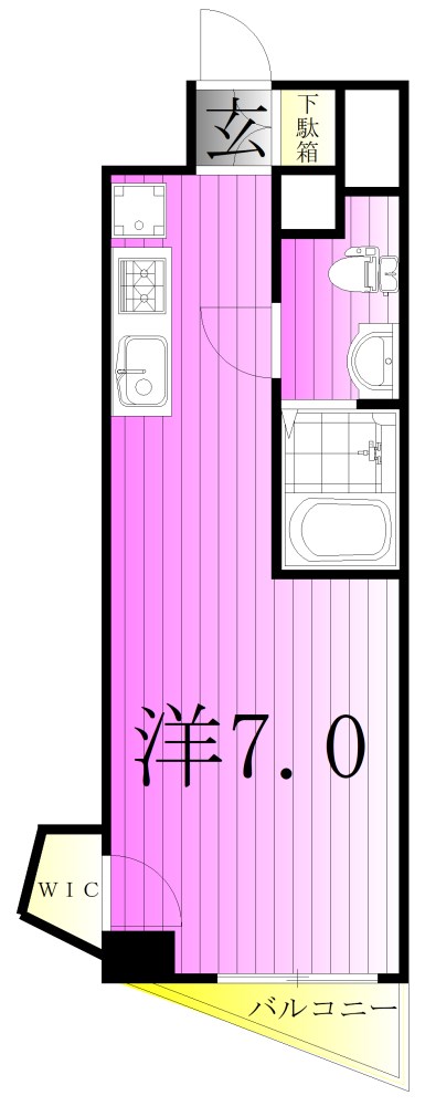 T-CASTLE 西新井 間取り図