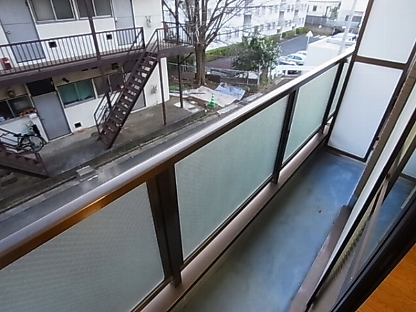 ロマネあけぼの ベランダ