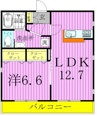Ｓａｋｕｒａ　Ｐｌａｚａ（サクラプラザ） 間取り図