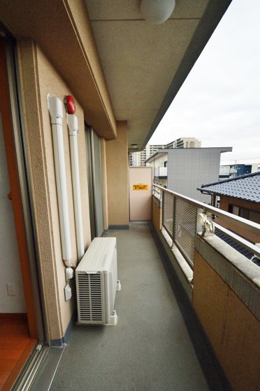 オアシスＤ棟 ベランダ