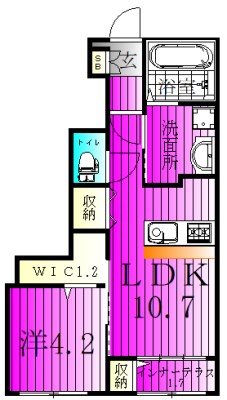 ルナ　クレセンテ～Luna Crescente～ 103号室 間取り