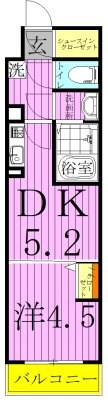 ラフィスタ大師前4 間取り図