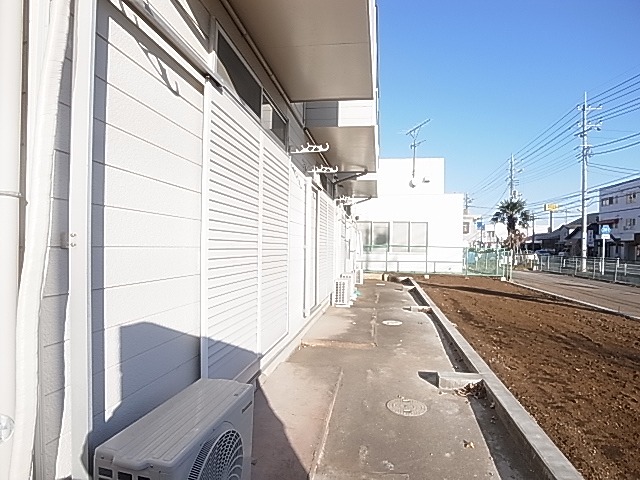 フラワーエステート ベランダ