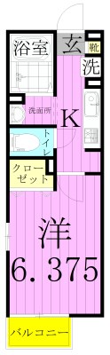 サンハイム（千住旭町） 間取り図