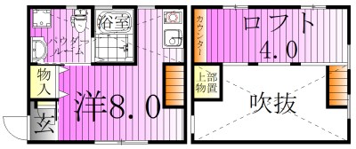 PATIO町屋 間取り図