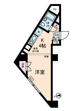 ジュネス北綾瀬 間取り図