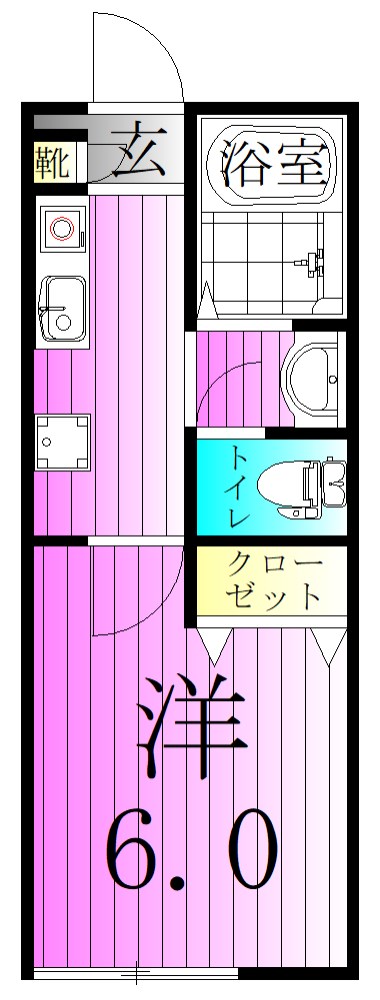 カーサポトロ 間取り図