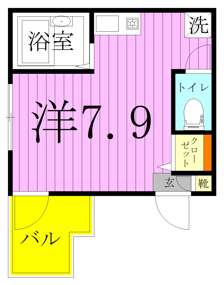 スカーラ・ネーロ 間取り図