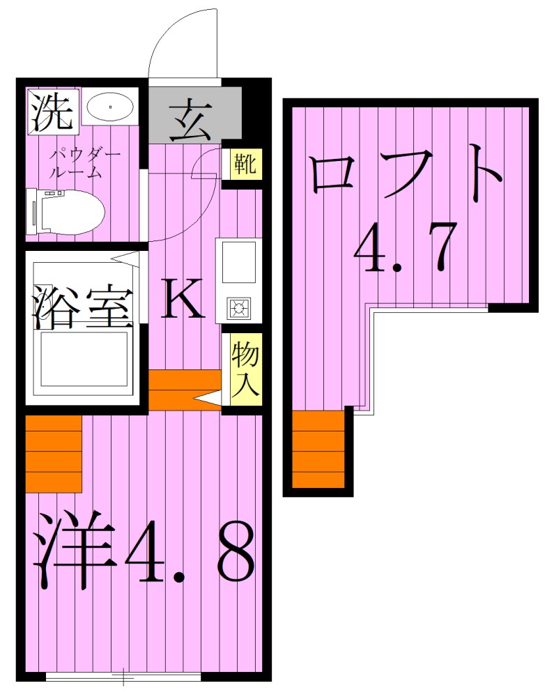 Maison Sourire 間取り図