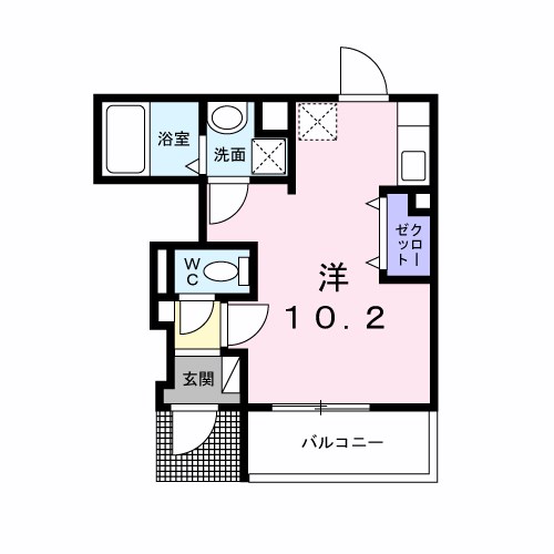 カレント　六笠 間取り図