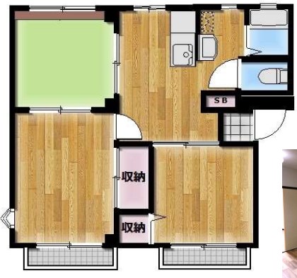 エーデルブルーメNo.18 間取り図