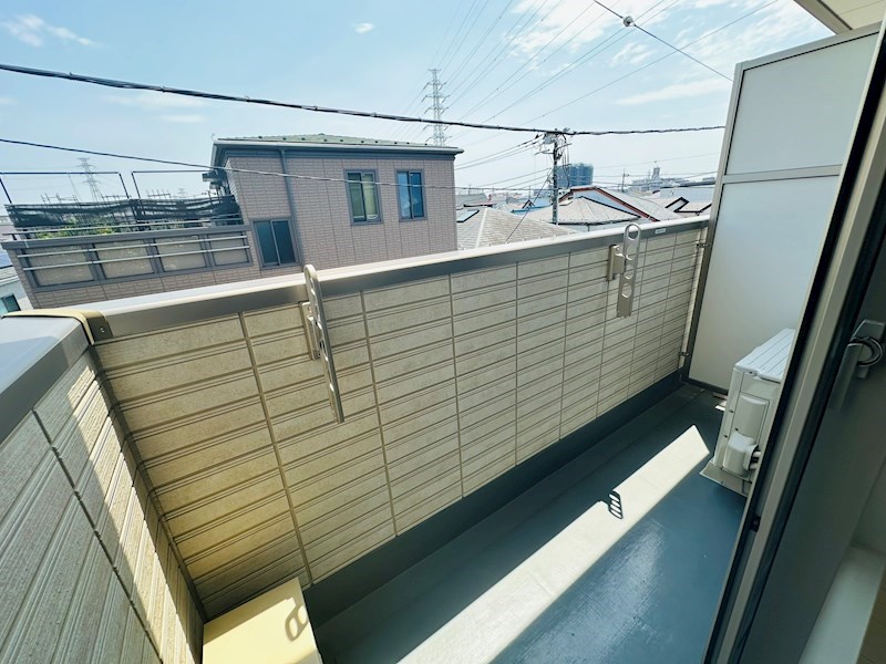 スカースデル ベランダ