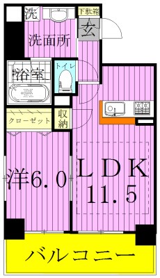 Sophia　Grace  301号室 間取り