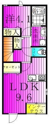 ルミナスソラーレ　～Luminous Solare～ 205号室 間取り