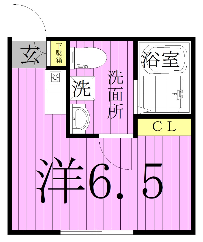 プレシャス西新井 間取り図