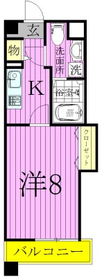 アムール・アドニス 間取り図
