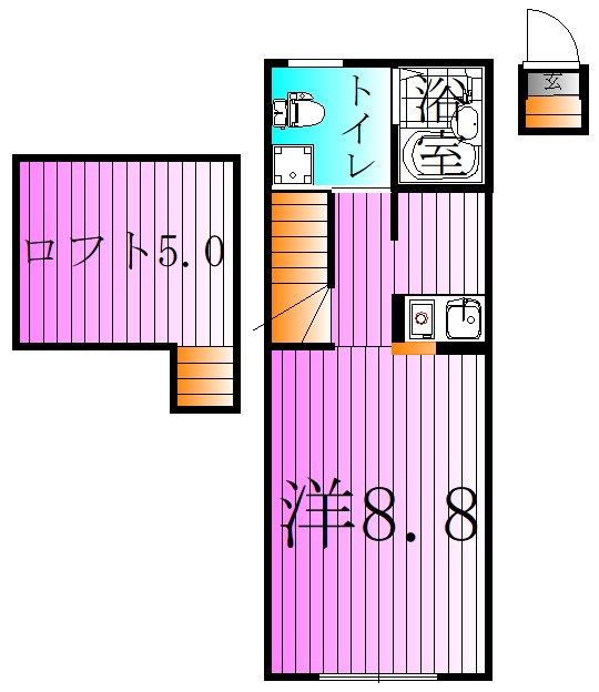 MINA　NIJUKU 間取り図