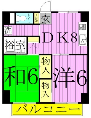 シンシアリー 間取り図