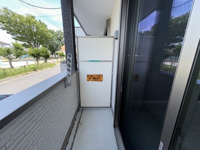 ジーメゾン松戸中和倉 ベランダ