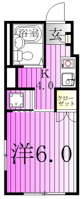 クリエイトメトロ綾瀬 間取り図