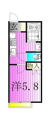 Ｌｉｅｎ　～リアン～ 204号室 間取り