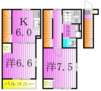 ＭＩＪＡＳ　Ｋａｍｅａｒｉ－ＥＳＴＥ 間取り図