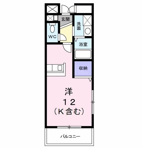 グラン・リーオ 801号室 間取り
