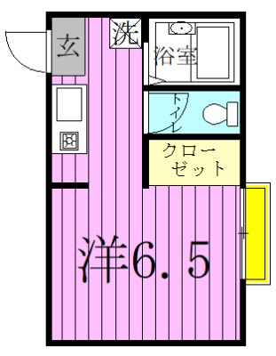六町館 間取り図