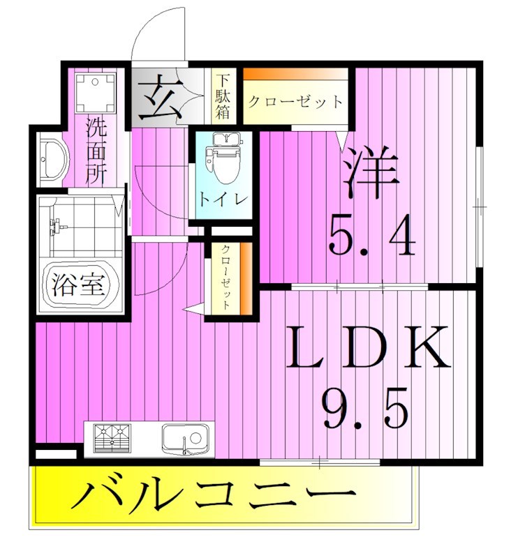 フォンテ　クレラ 間取り図