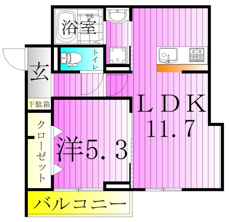 レグルス 間取り図