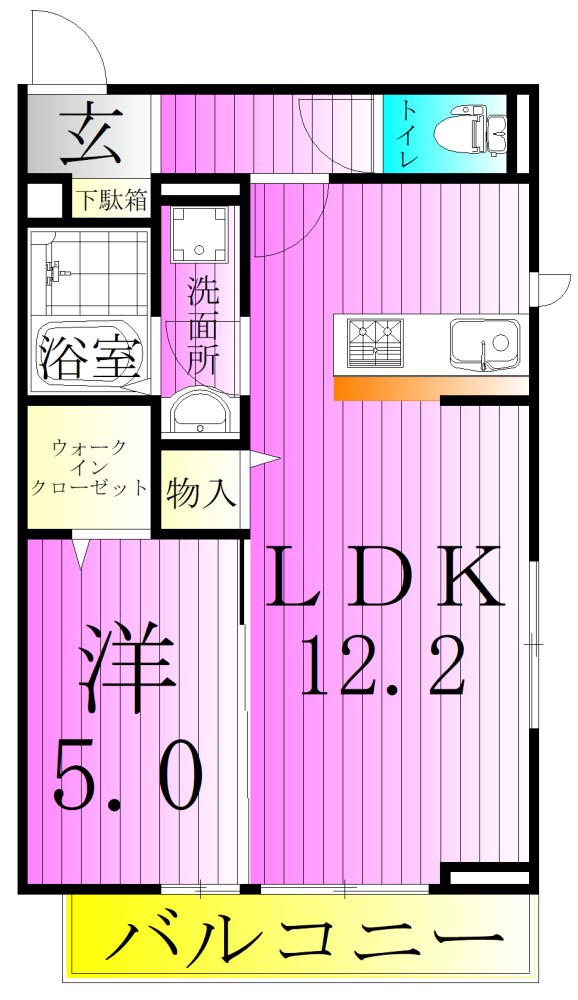 レグルス 間取り図