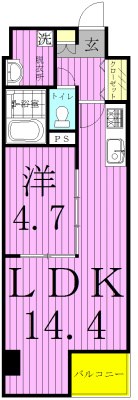 シュヴァルブラン白馬 間取り図