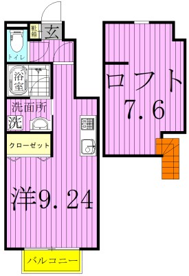 PLUSEED殿平賀～プラシード殿平賀～  103号室 間取り