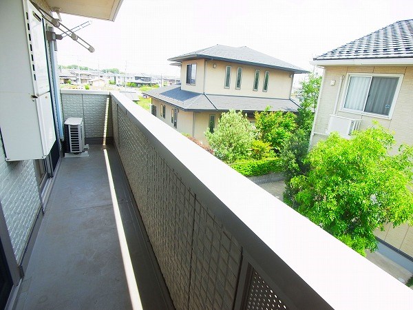 グラシューズⅠ ベランダ